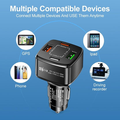 Car charger for Cars (4 Mobiles)