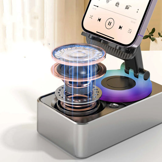 Mobile Phone Holder Audio Two-in-one Rotating Foldable