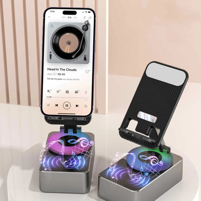 Mobile Phone Holder Audio Two-in-one Rotating Foldable